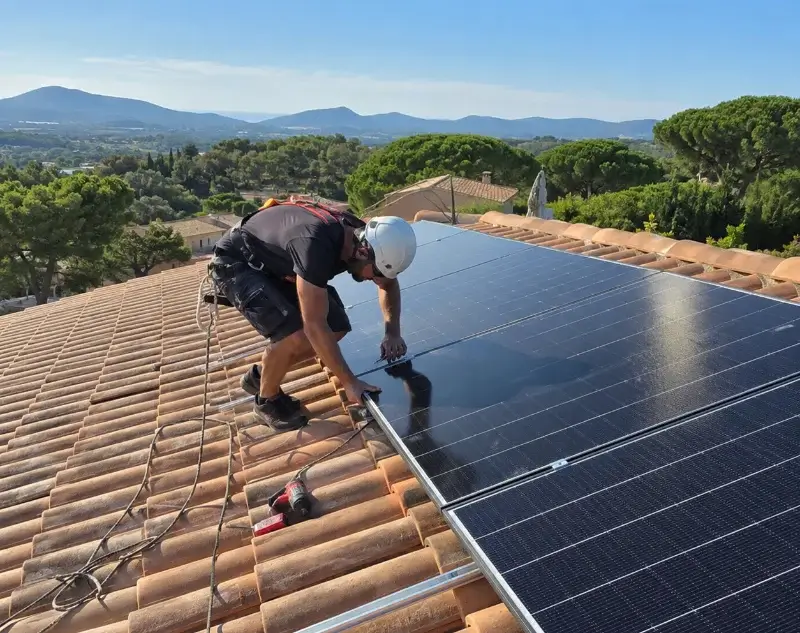 Installateur panneaux solaires Chatte — pose photovoltaïque sur toiture